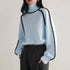 Autumn And Winter Half Turtleneck Three-dimensional Casual Loose